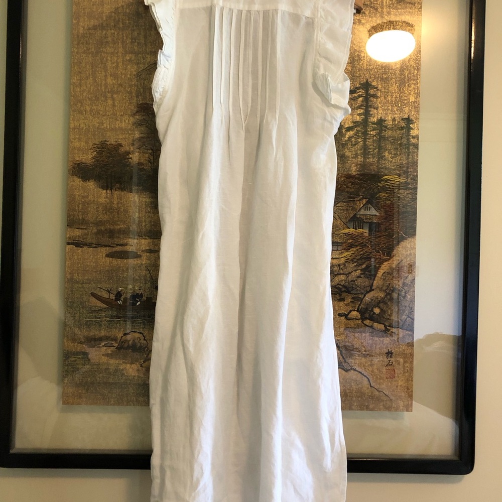 {anthropologie} long ruffled tunic - Picture 4 of 7